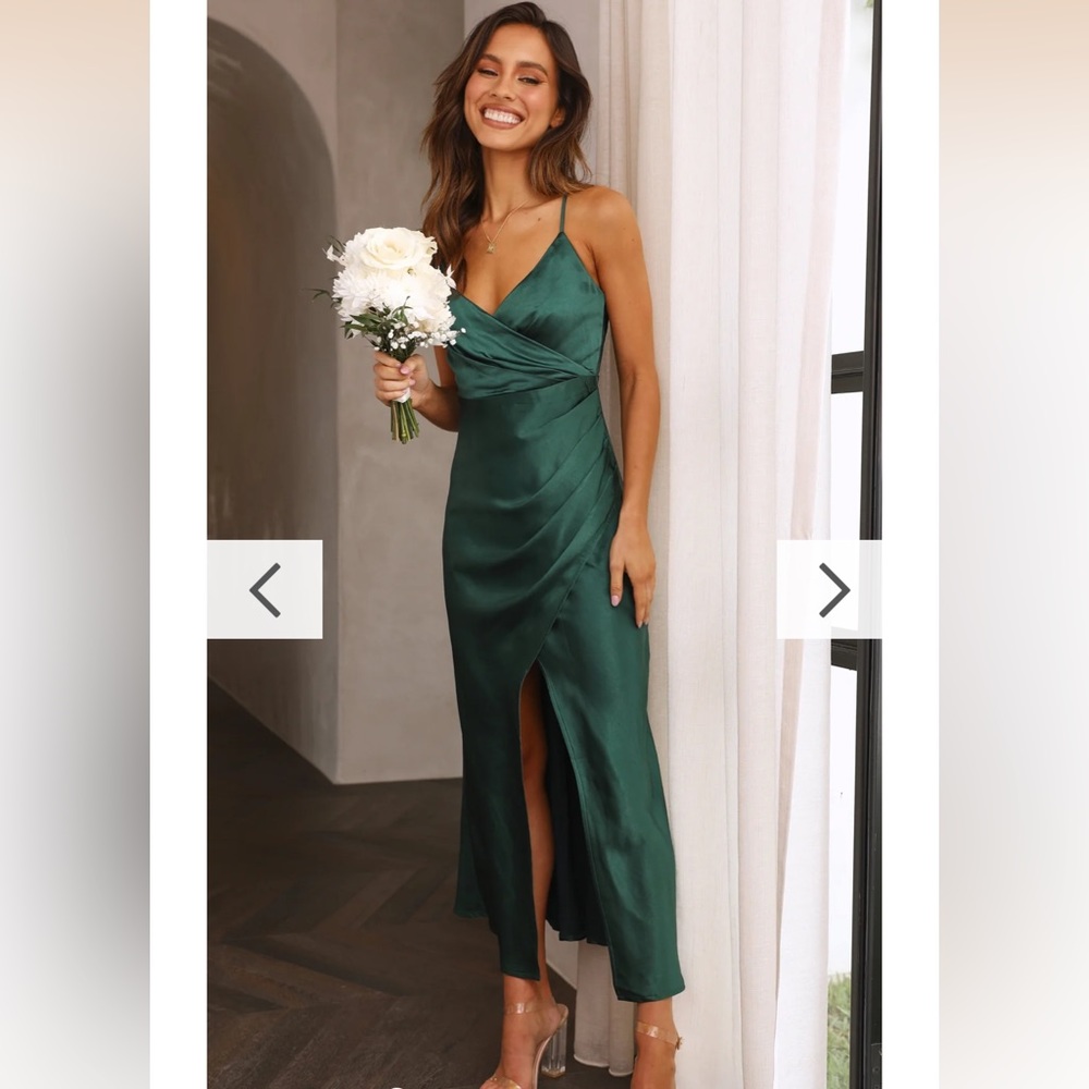COPY - Billy J Emerald Elsa Midi Dress